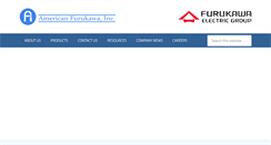 Desktop Screenshot of americanfurukawa.com